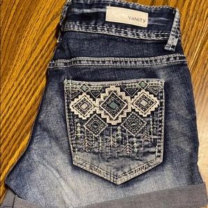 Vanity shorts size 24 NWOT